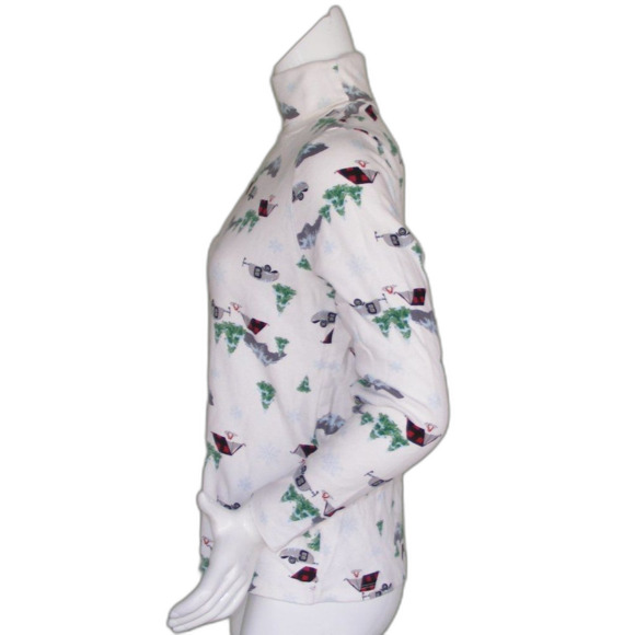 TIME & TRU Turtleneck, L, RV/Tent/Camping theme, Long sleeve - Picture 7 of 10